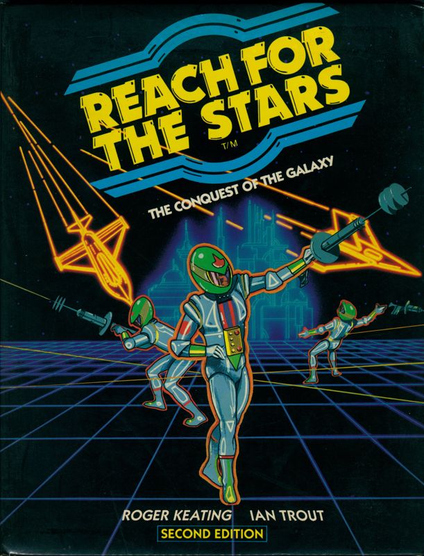Reach for the Stars box art for Commodore 64